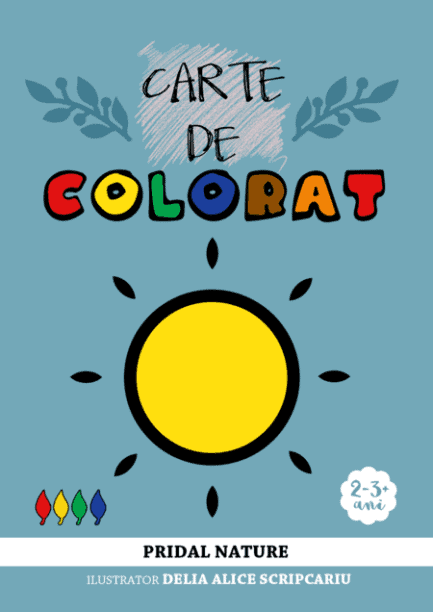Carte de colorat - Științele Pământului